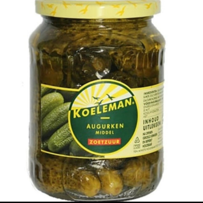 

Koeleman augerken middle zoutzurr 720gr