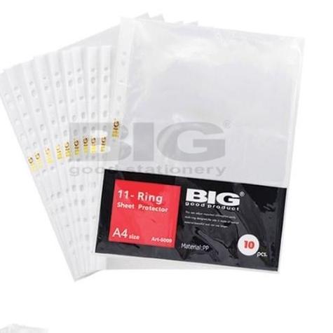 

ッ SHEET PROTECTOR 0.6M A4 5009 BIG / POCKET A4 / PP A4 ㅮ