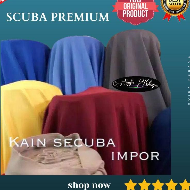 KDL.10De22w– Kain SCUBA PREMIUM. Bahan Scuba. Kain Scuba TEBAL. Kain Scuba Polos Meteran Import