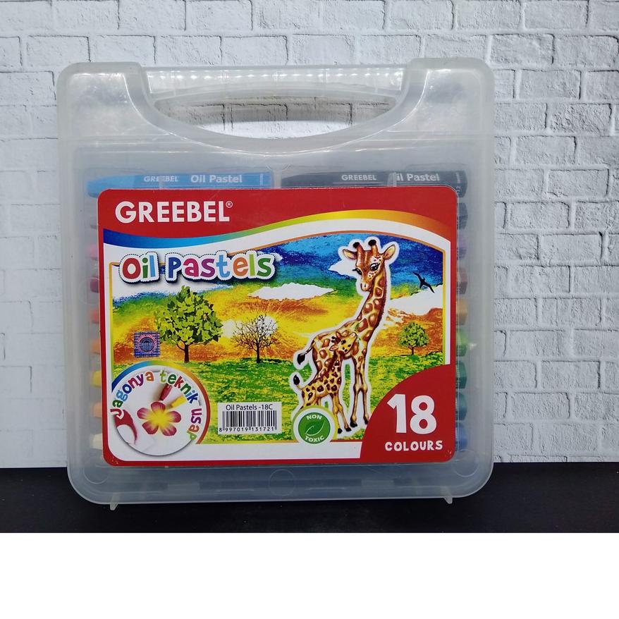 

RT4✼ Oil Pastel Merk Greebel (18 colours) Terlaku