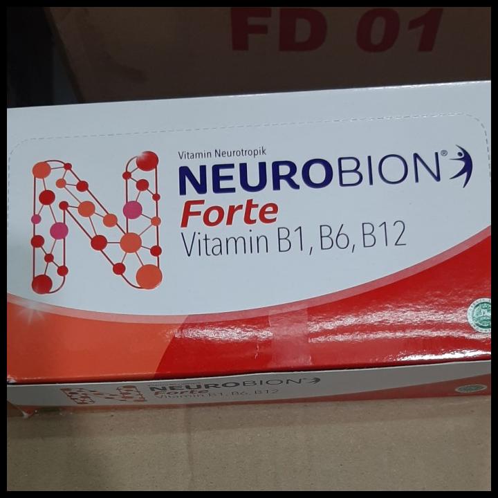 Jual Neurobion Forte Box Box Isi Strip Tablet Shopee Indonesia