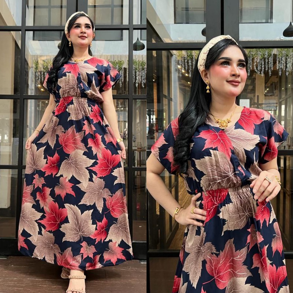 DRESS MOZA MOTIF / LONGDRESS MOZA TERLARIS