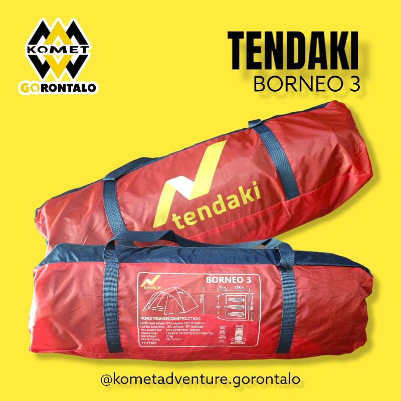 TENDAKI BORNEO 3