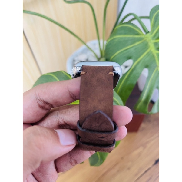 ✅ GARANSI 1TH - STRAP AW KULIT ASLI / GENUINE LEATHER (VINTAGE STYLE) 38/40/41 42/44/45