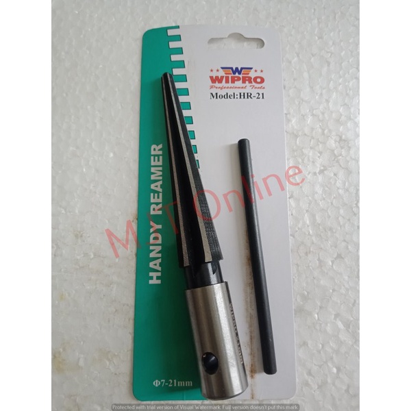 Taper Hand Reamer 4.5-21mm WIPRO