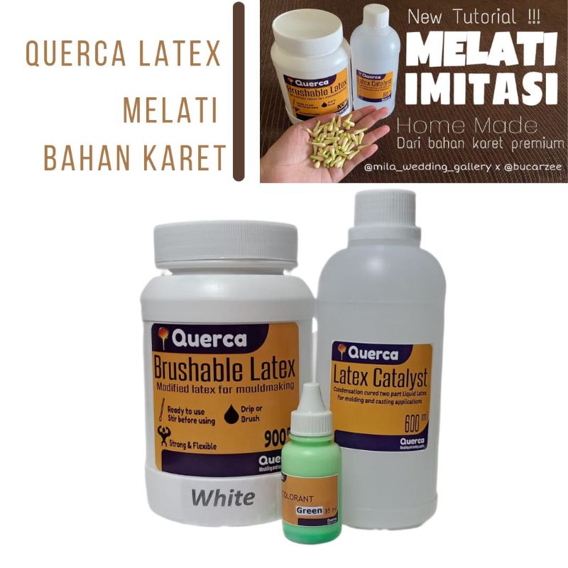 Querca Latex Bahan Melati Karet Premium. Ronce Melati
