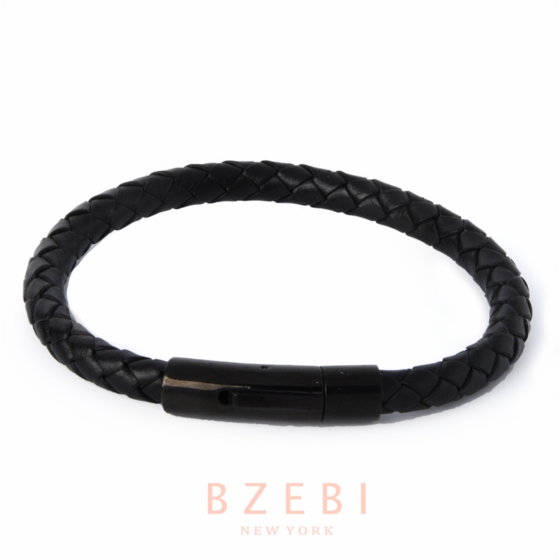 Bzebi Gelang Charm Baja Titanium Emas 18k Dengan Berlian, Anti Karat, Aksesoris Fashion Wanita, Perhiasan Gaya Korea, Hadiah Ulang Tahun Dengan Kotak Eksklusif 947b
