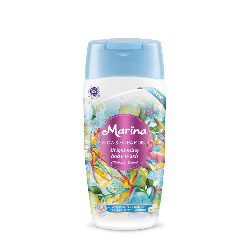 MARINA BODYWASH UV WHITE 95ML -NJ