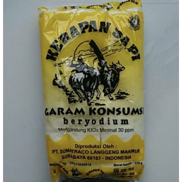 

Garam Karapan Sapi Beryodium per PCS