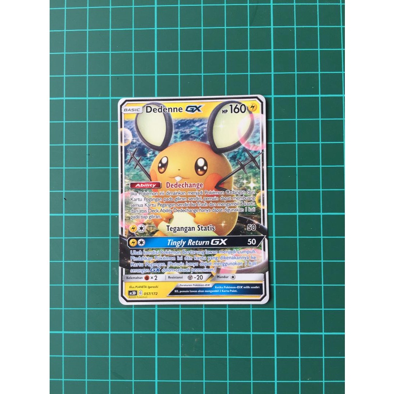 Dedenne GX TD Kartu Pokemon TCG Indonesia