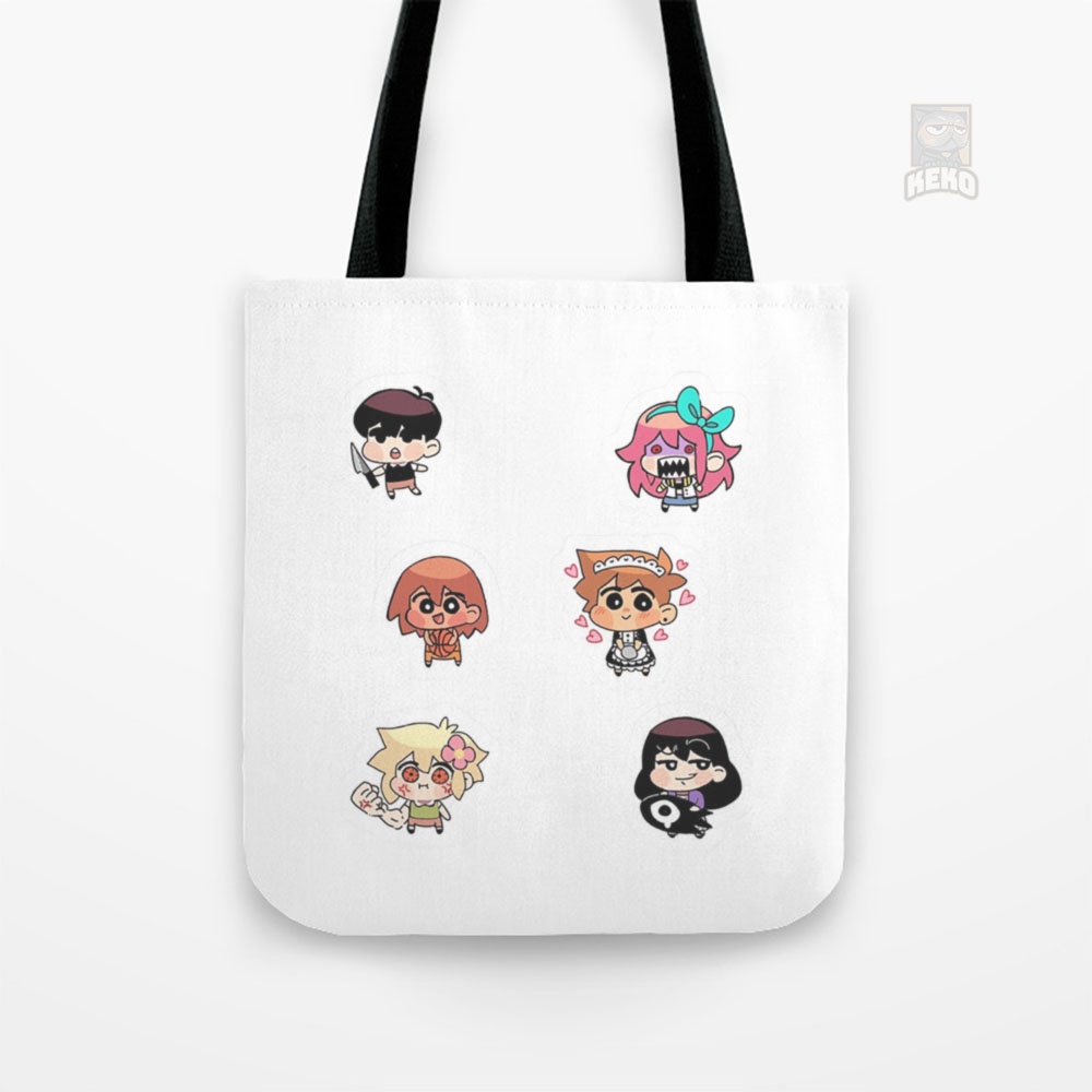 Tote Bag kanvas friend Omori SUNNY basil kel aubrey mari hero Family