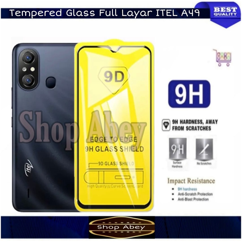 Promo Tempered Glass Layar ITEL A49 Anti Gores HP ITEL A49
