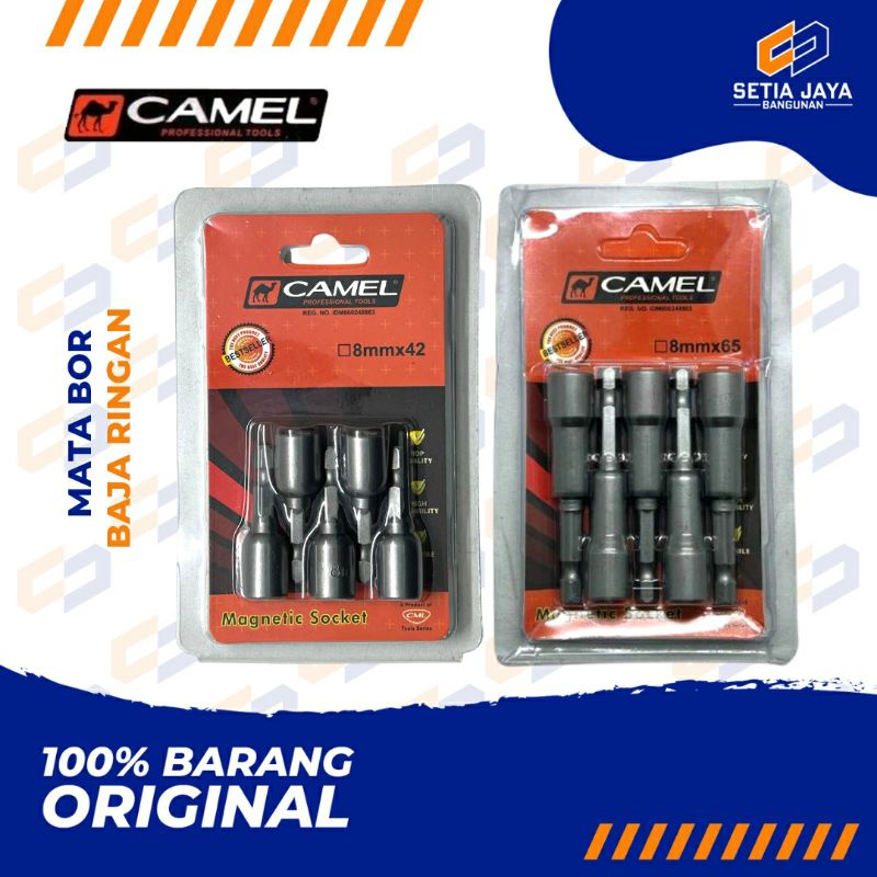 Mata Bor / Sok / Baut Baja Ringan Set Camel Magnet