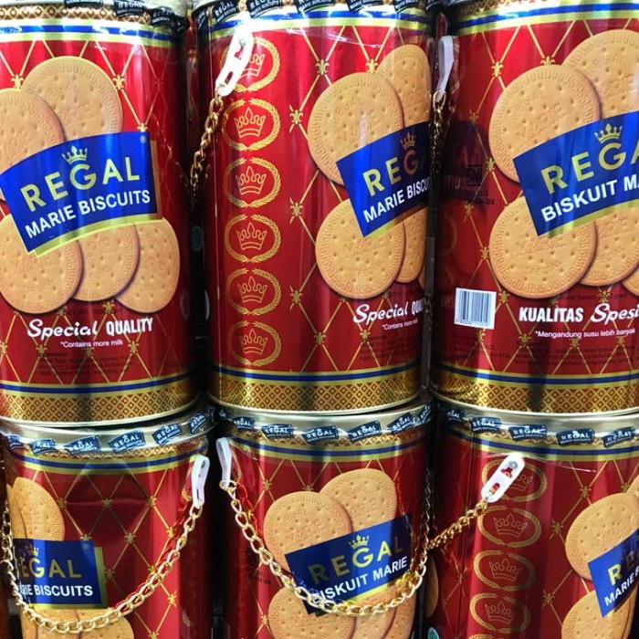 Biskuit Marie Regal Special Kaleng 1000Gr 1000 / Biskuit Regal