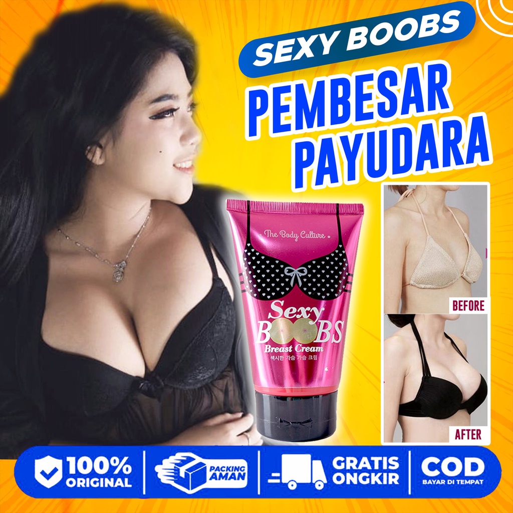 Pembesar Payudara Sexy Boobs Breast Cream The Body Culture Original BPOM