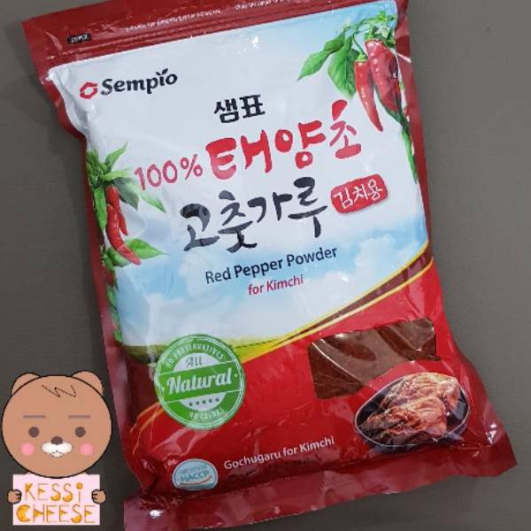 

ヸ GOCHUGARU KASAR / BUBUK CABAI KOREA KASAR MERK SEMPIO REPACK 100 GR ㍿