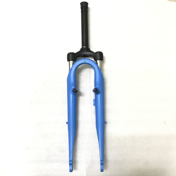 FORK 700C SUSPENSI ZOOM DISC BRAKE V BRAKE HEADTUBE DRAT THREADED