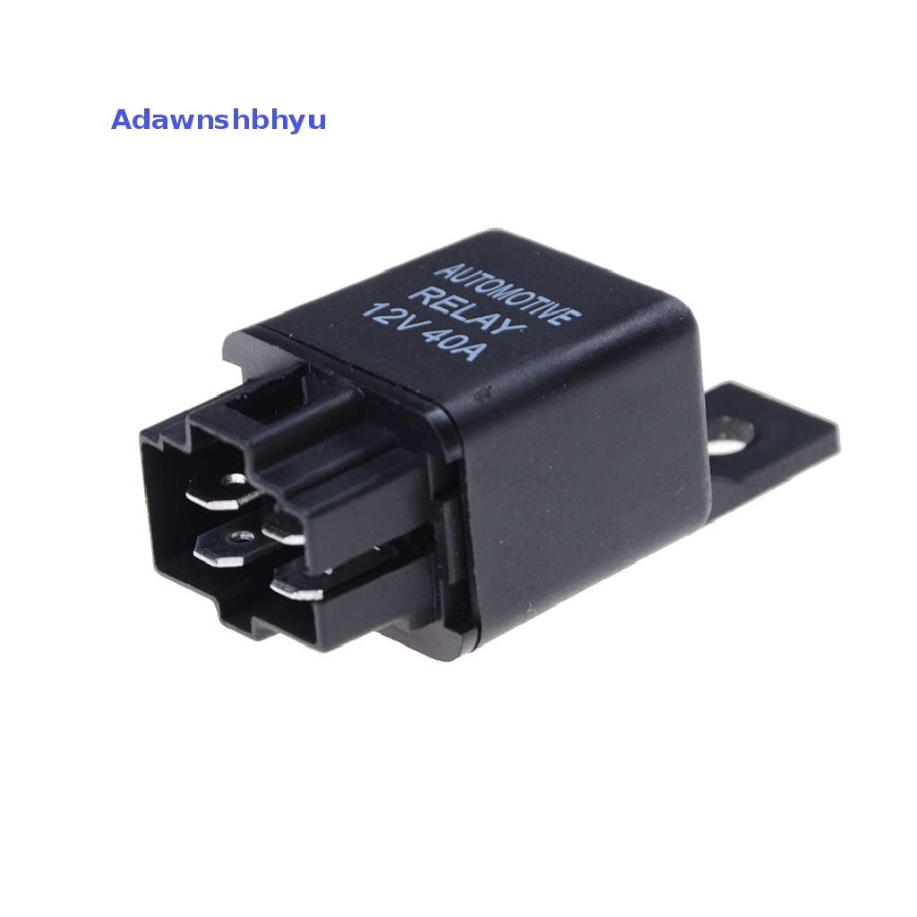 Adhyu 12V 40A relay Otomotif Mobil 4pin SPST Alarm relay Dengan relay socket ID