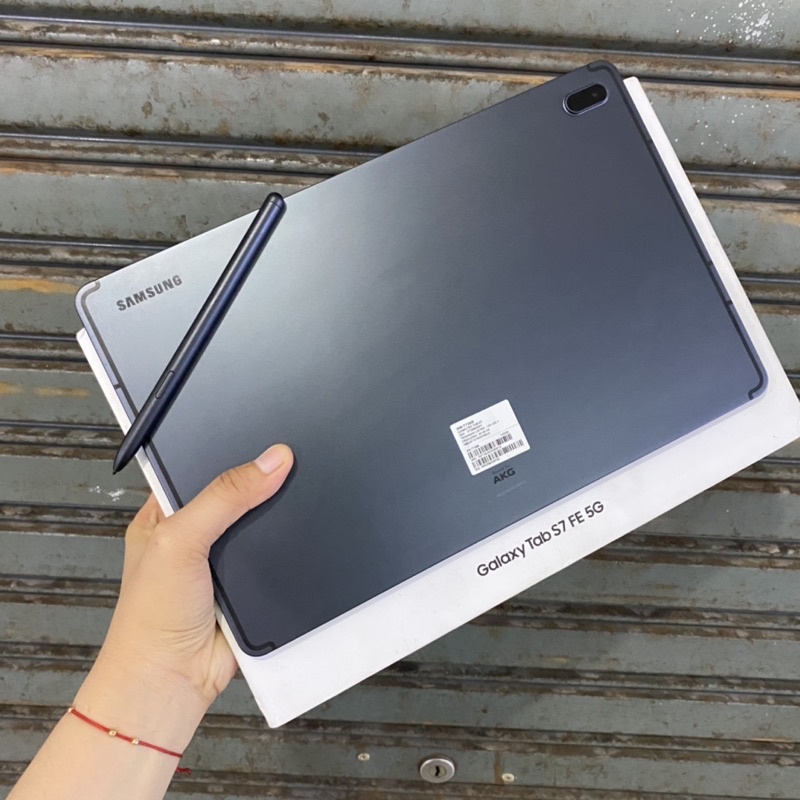 Samsung Galaxy Tab S7 Fe 5g 6/128gb Second bekas pakai normal Garansi Resmi Sein Include Keyboard or