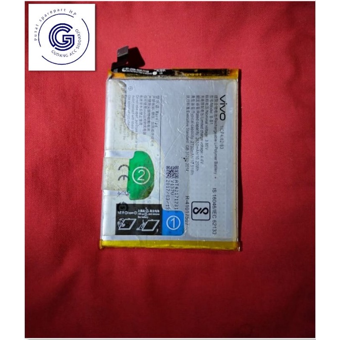 Baterai vivo y55 /y55s Model B-B1 ori copotan