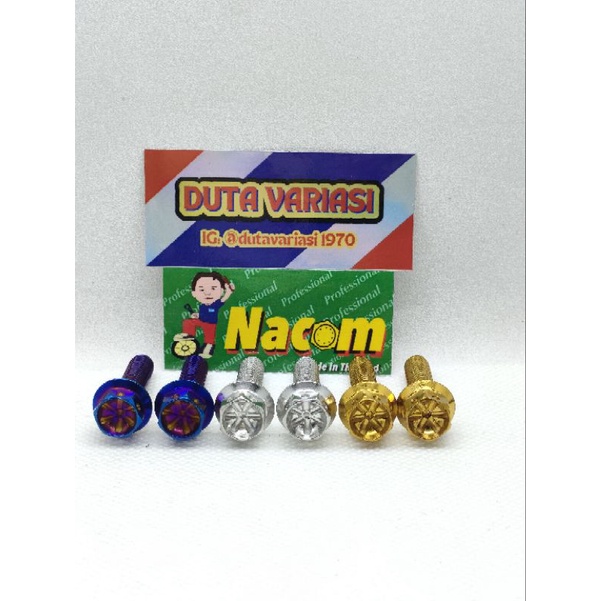 NACOM DV Baut Jepitan  As Shock Kiri Kanan Satria Fu