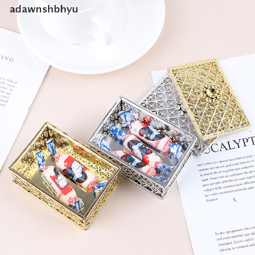 Adawnshbhyu Plastik Hollow Foil Emas Candy Box Coklat Kotak Hantaran Wedding Box ID