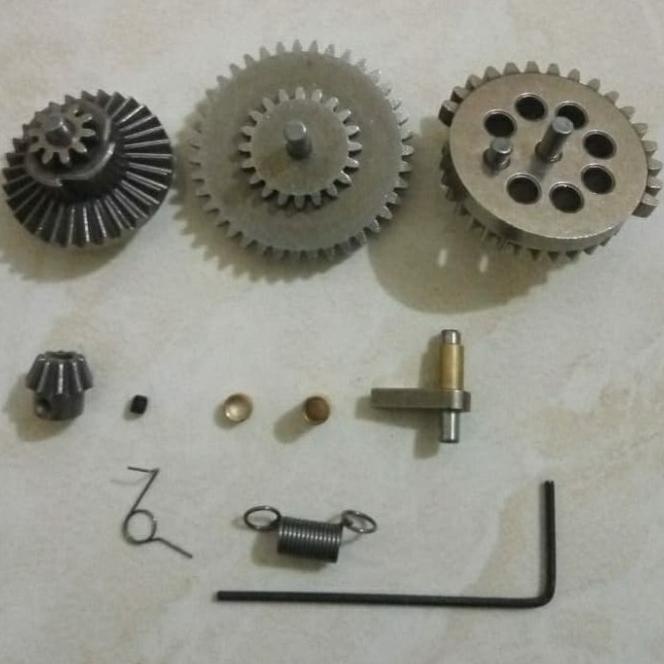Gir Gear Set Aeg Wgg Jinming Upgrade Anti Reversal Pinion Gearset