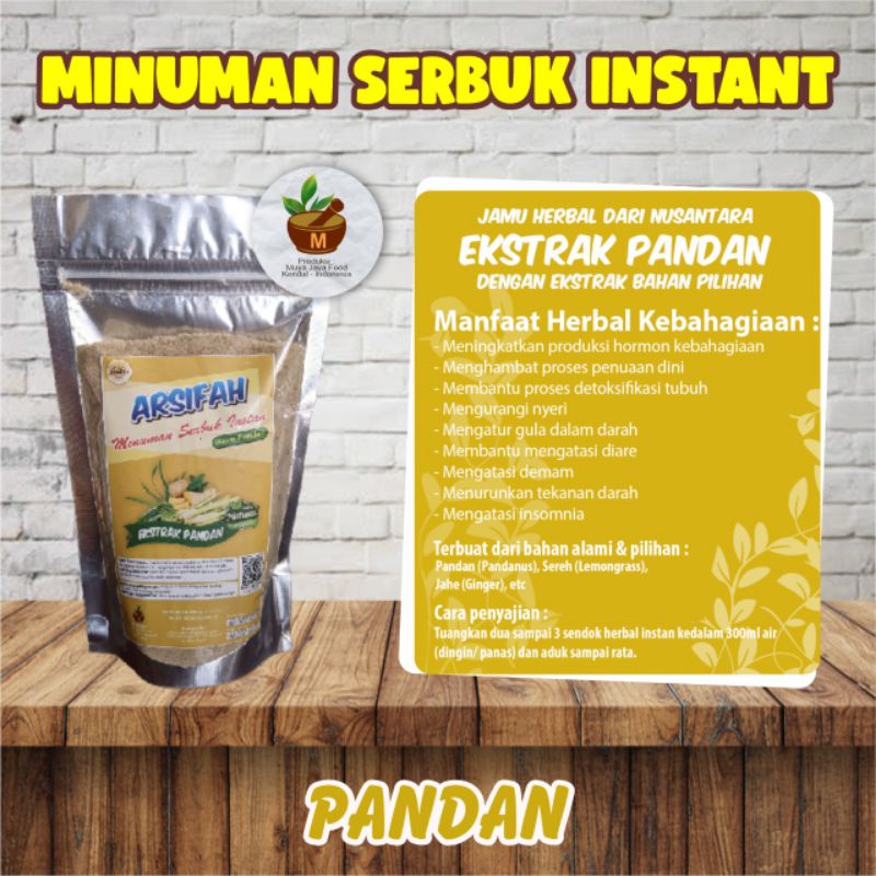 

Herbal Kebahagiaan / Ekstrak Daun Pandan.