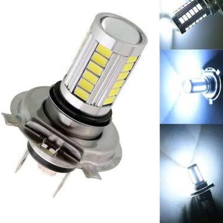 Super Trending lampu bohlam depan h4 33 LED putih vixion