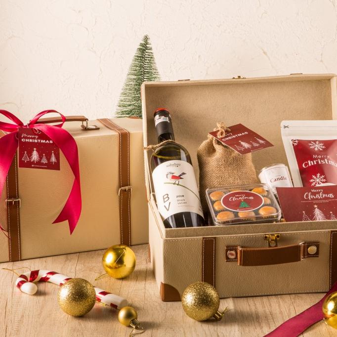 

Hampers Christmas Premium Wine / Hampers Natal / Hampers New Year