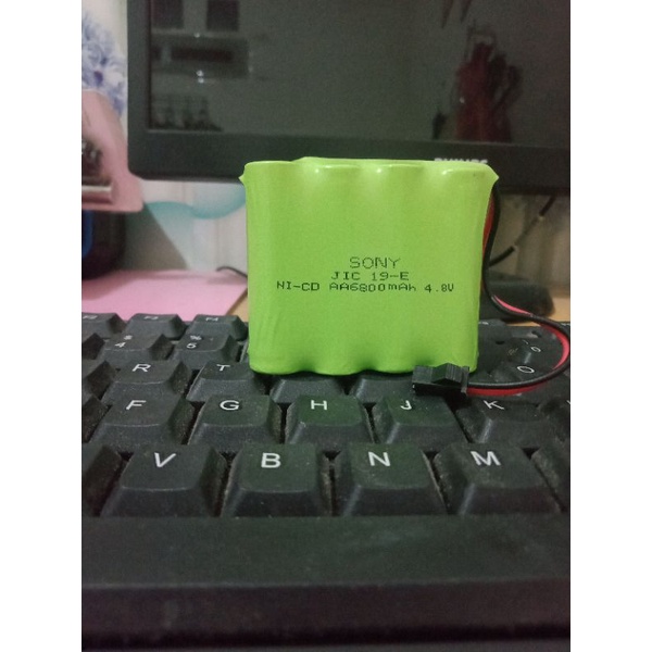 Baterai rakit SONY AA ni.cd 6800mah 4.8v