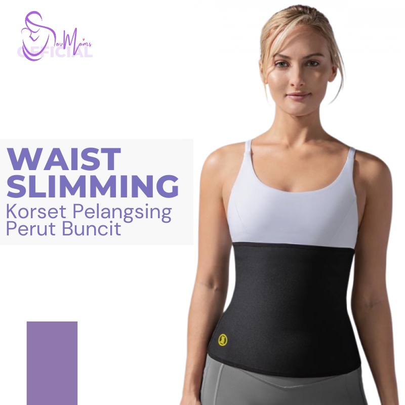 Korset Pelangsing Perut Buncit Wanita Korslet pelangsing Alat Pengecil Perut Tubuh Pinggul Corset Pembakar Lemak Waist Shapers Neotex Original Body