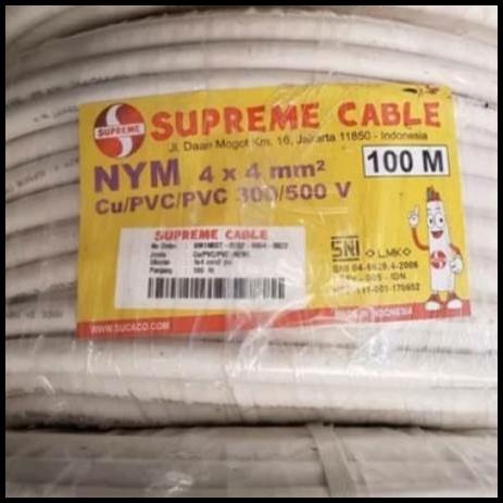 Promo Kabel Supreme Nym 4X4 Mm 50Meter 4X4 4 X 4