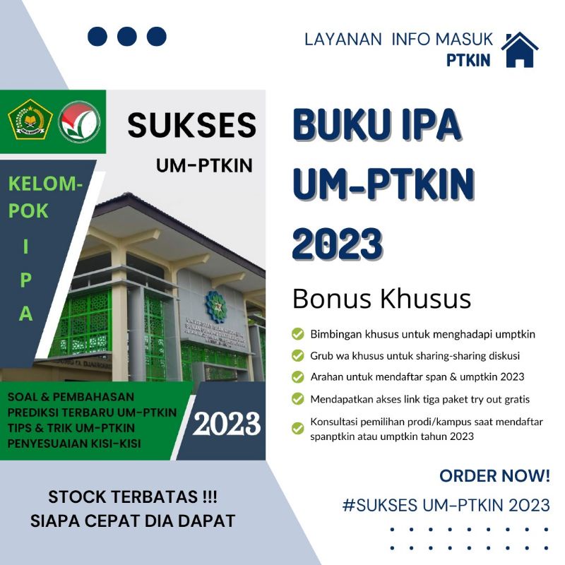 Buku Umptkin IPA terbaru | Latihan soal umptkin pembahasan + bonus khusus