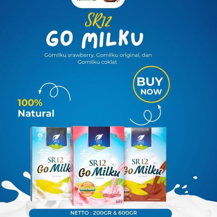 

6UU❄ Go Milku SR12 Halal Susu Kambing Etawa Premium Meningkatkan Kesehatan FRESHH