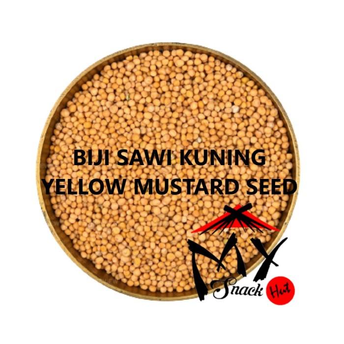

Yellow Mustard Seeds 50Gr - Biji Sesawi Kuning Mustar Moster Mosterd Best Seller