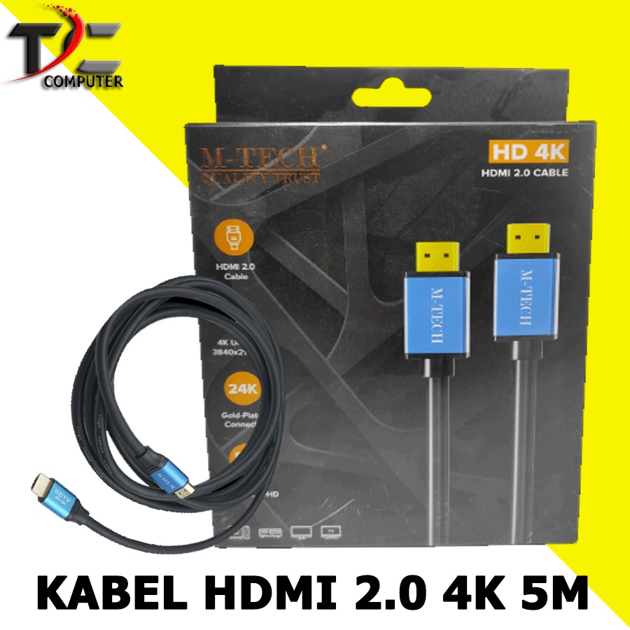 KABEL HDTV 4K 2.0V MTECH ULTRA KUALITAS