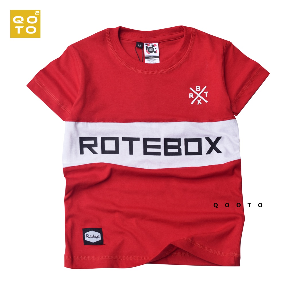 Baju Anak Laki Laki Distro Rotebox Umur 1-12 Tahun Bahan Cotton 30S 10