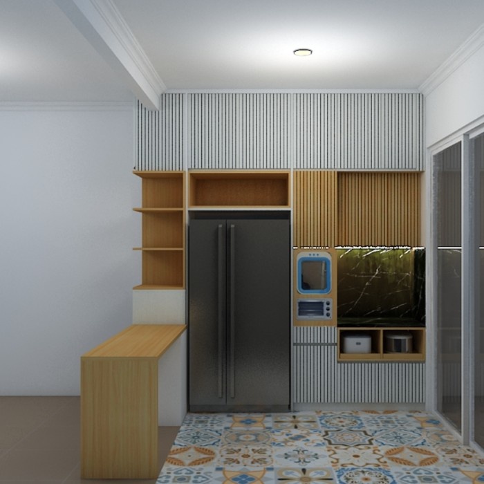 Kitchen set rak dapur lemari dapur hpl minimalis modern