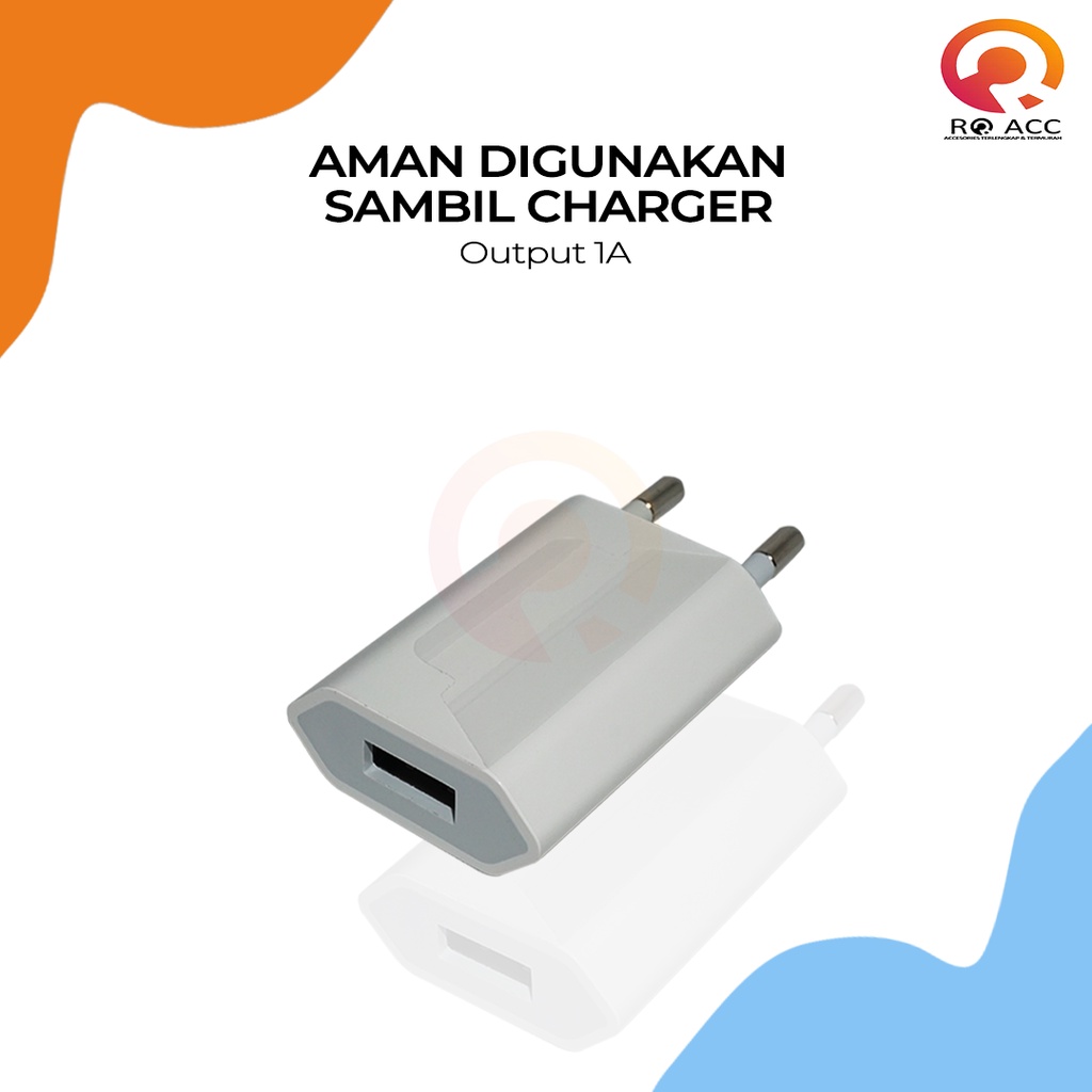 [RO ACC] BATOK / KEPALA CHARGER 5 6 7 8 PLUS  X XR XS MAX GRADE A