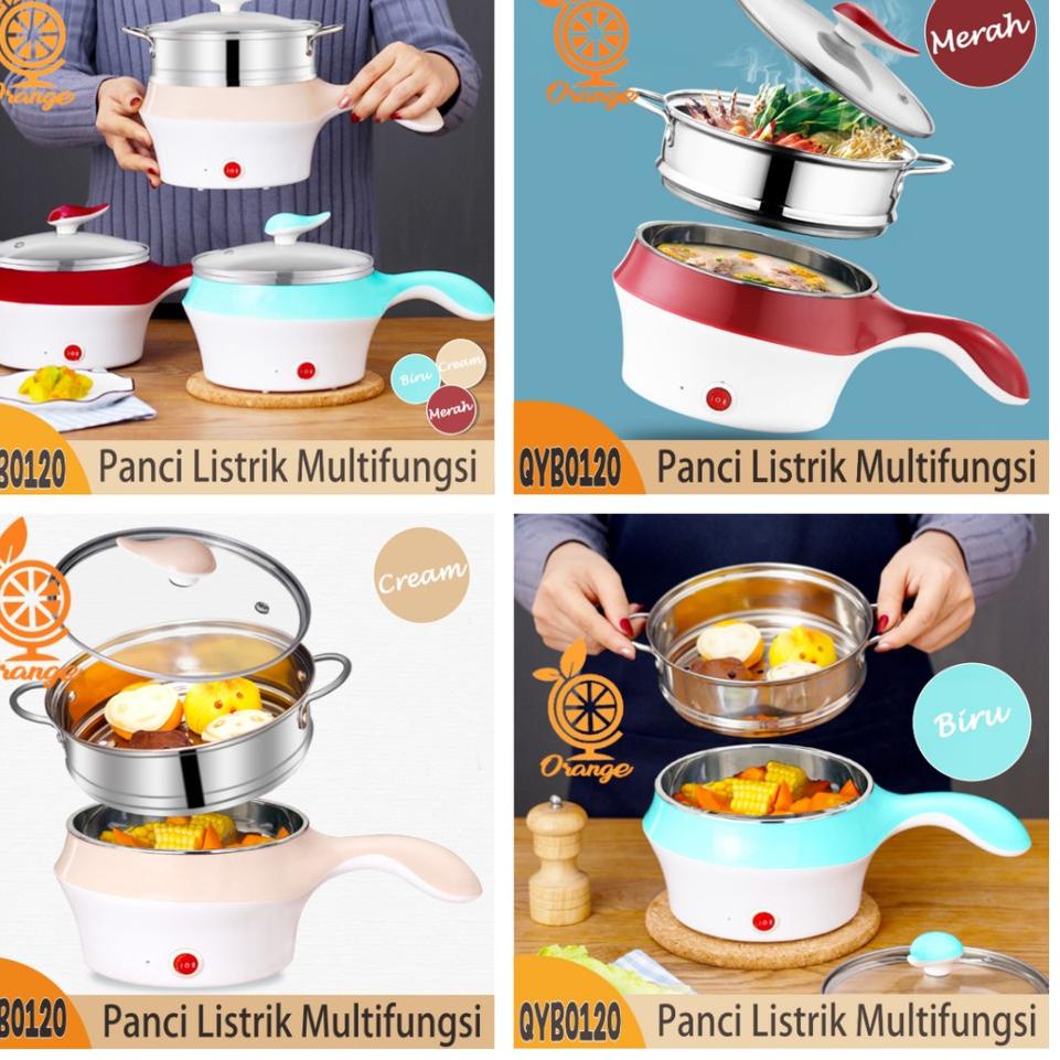 Best Product Panci Elektrik Multifungsi Electric Fry Pan Panci Listrik Lapis Keramik