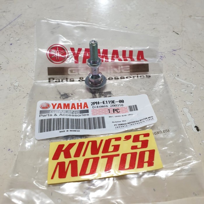 Baut Tutup Head, Baut Tutup Blok Head Mio M3, Z, S,Soul Gt,Xride,Fino #Original