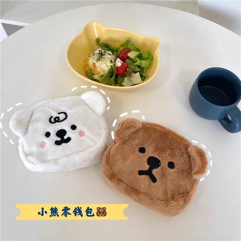 [MINZY.ID] DOMPET KOIN DOMPET KOIN BULU HALUS KARAKTER DOMPET KOIN WANITA DOMPET KOIN MINI COD