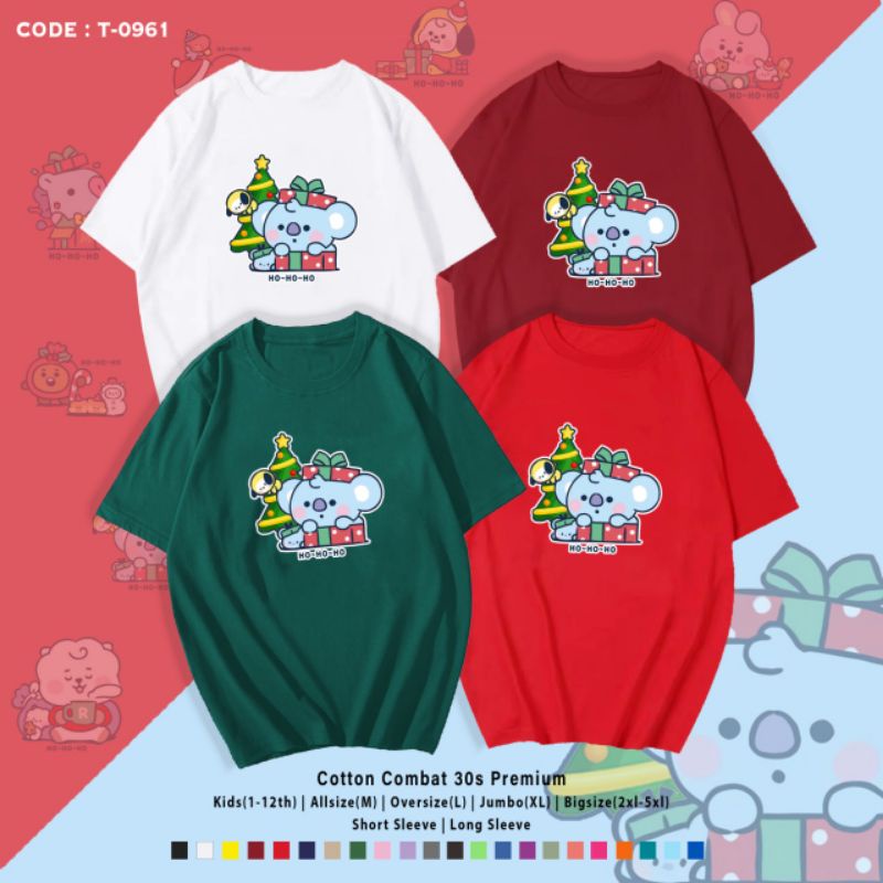 KAOS NATAL BT 21/T-SHIRT NATAL BT 21 CHRISTMAS