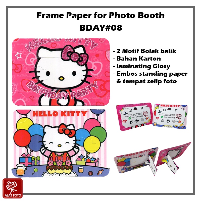 Frame Paper Photo Booth 4R BDAY#08