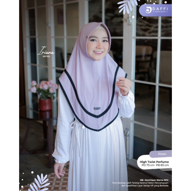 Jilbab Instan Iriana By Daffi