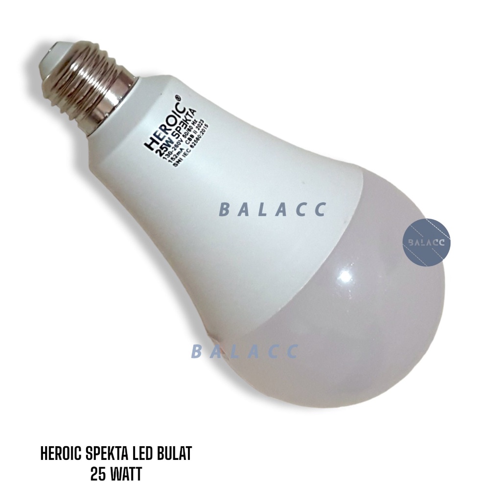 Lampu Led 25 Watt Heroic Spekta Bulb Bergaransi