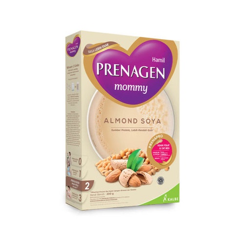 SUSU IBU HAMIL | PRENAGEN MOMMY ALMOND SOYA 200G | NUTRISI IBU HAMIL