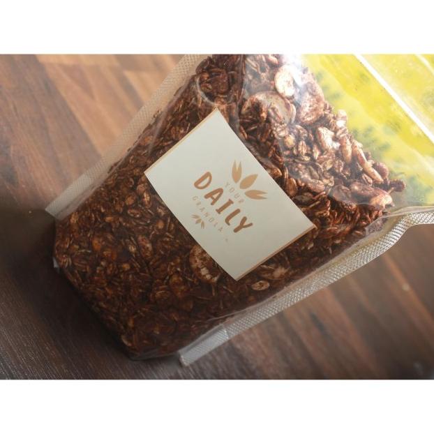 

GRANOLA ROASTED (CHOCOLATE & SEED & CASHEW) BY YDG - CEREAL OAT MUESLI