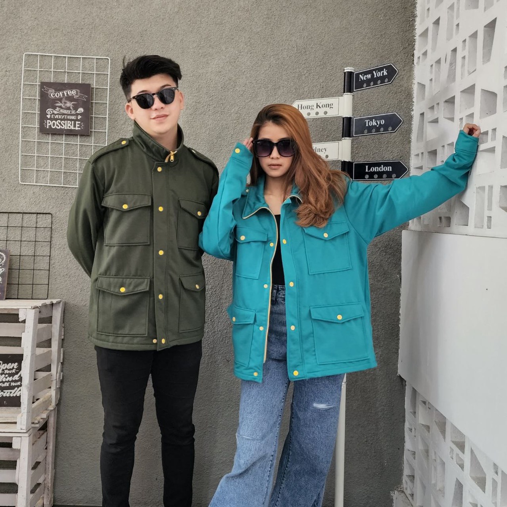 jaket sweater pasangan couple 2 jaket / jaket couple pasangan terbaru / jaket oversize couple / swea